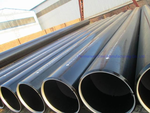 High quality/High cost performance  API 5L ASTM A53/A525 Sch40 Gr B Schedule 80 Black Carbon Steel Square Tube ERW Welded Black Round Steel Pipe