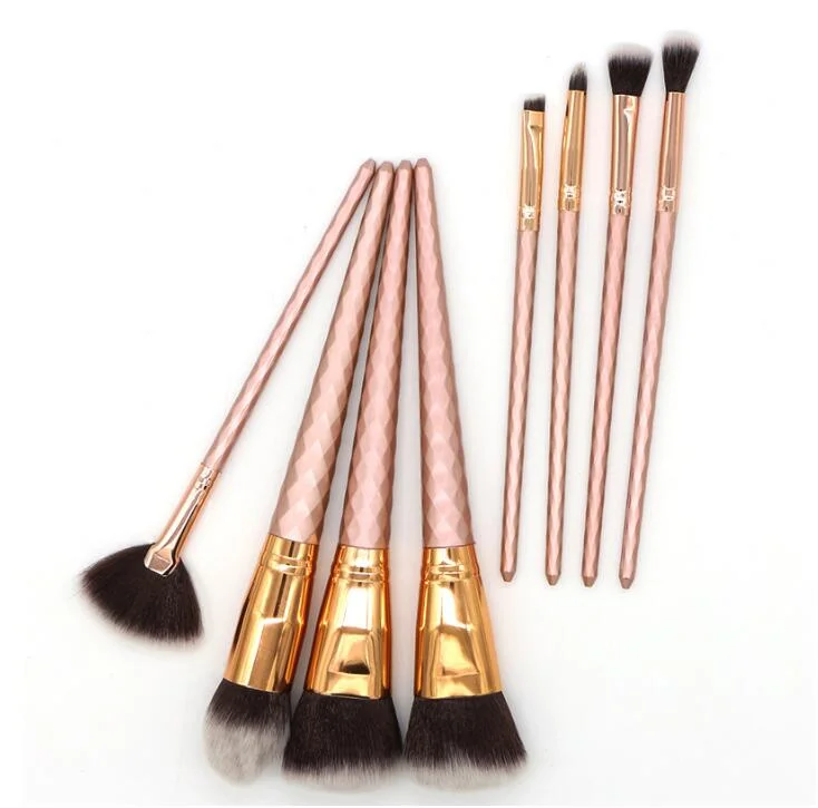 Customized 14 High quality/High cost performance  Synthetic Hair Brush Makeup Tool Kit