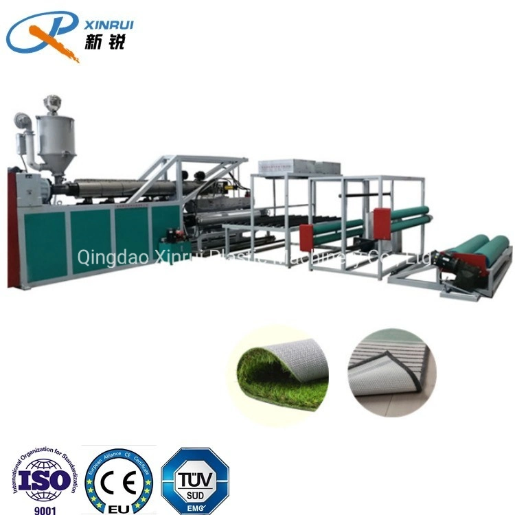 Floor Door Mat Artificial Grass Back PVC TPR TPE Carpet Coating Backing Making Machine