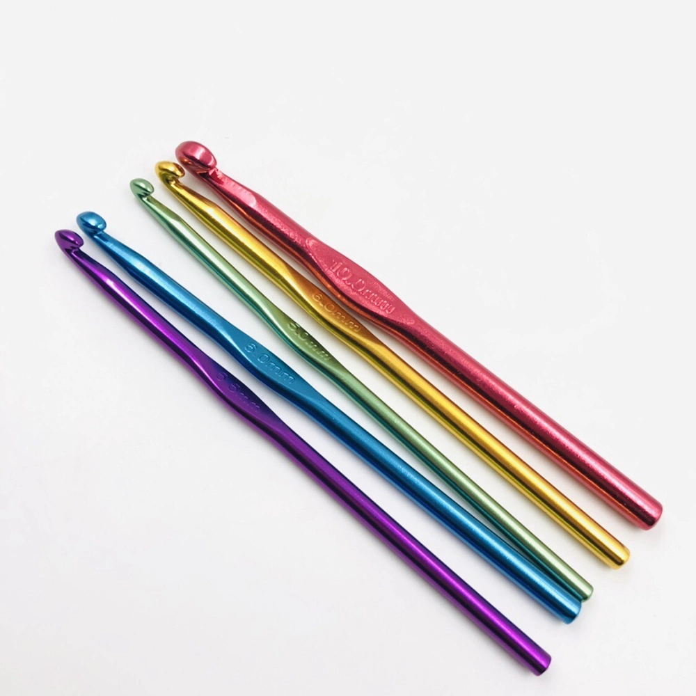 Fast Shipping Factory Crochet Needle for Hair Colourful DIY Craftshot Sale for Needlework