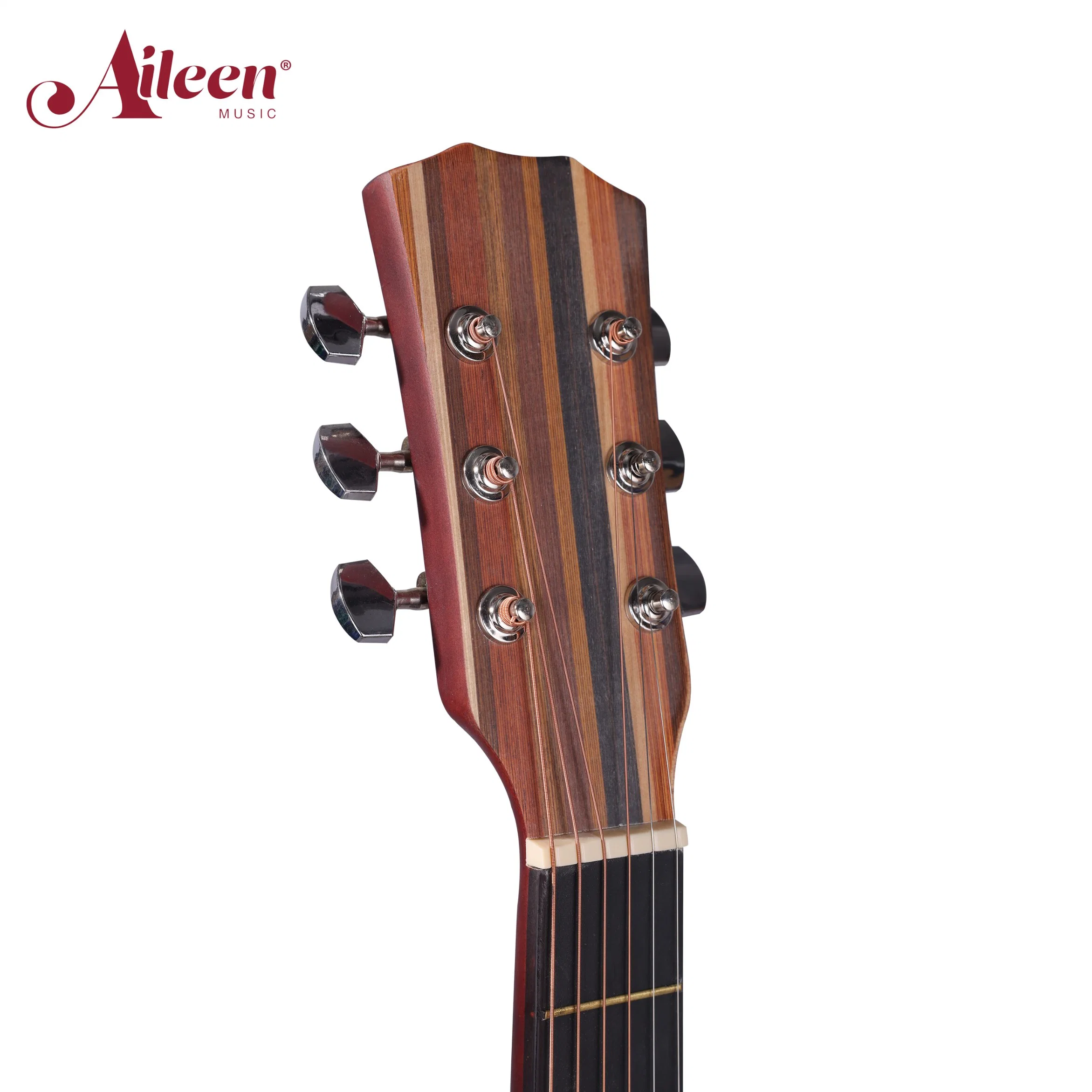 38 Inch Student and Beginner Artifical Flamed Laminated Wood Top Acoustic Guitar (AF060L)