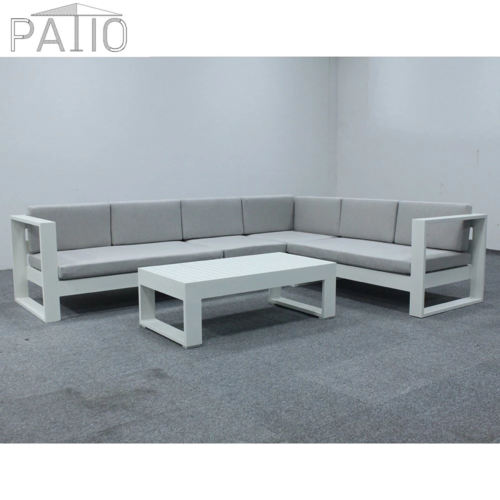 Hot Sale Premium Garden Furniture Set Aluminum Corner Sofa