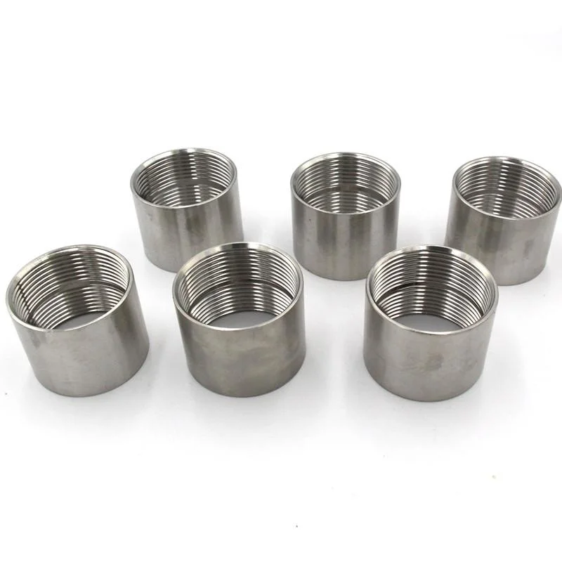 SS304 SS316 Stainless Steel Pipe Fittings Female Thread Coupling