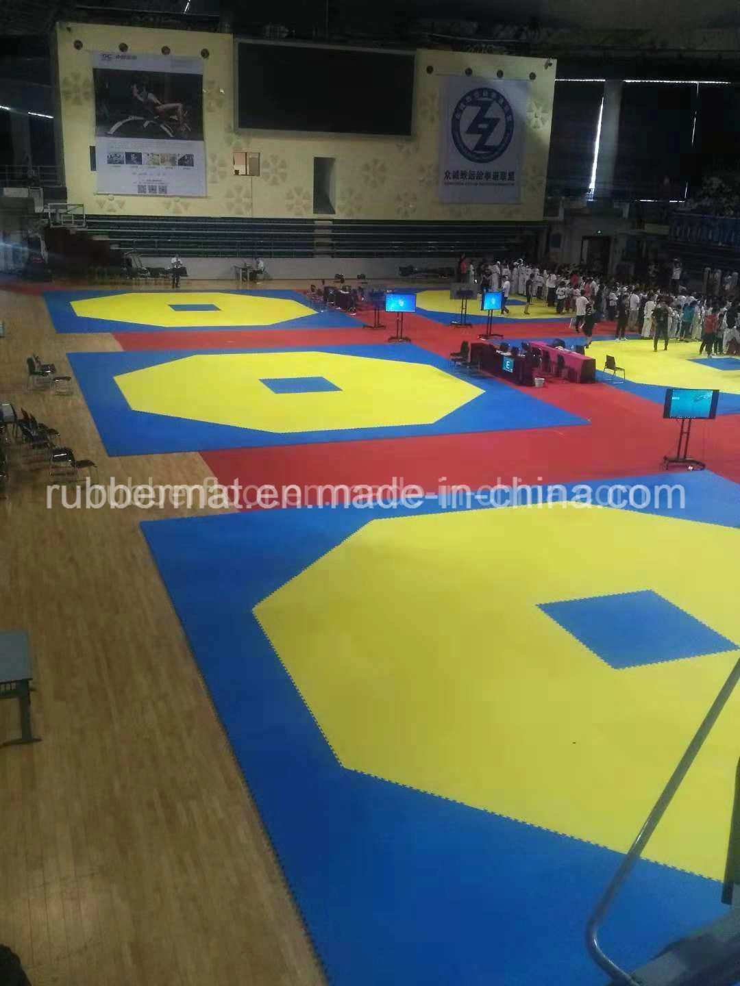 prix d'usine facile à nettoyer la nouvelle conception durable Tatami tapis de salle de gym EVA Judo, Taekwondo Tapis de sol en mousse, de puzzle tapis de sol en mousse