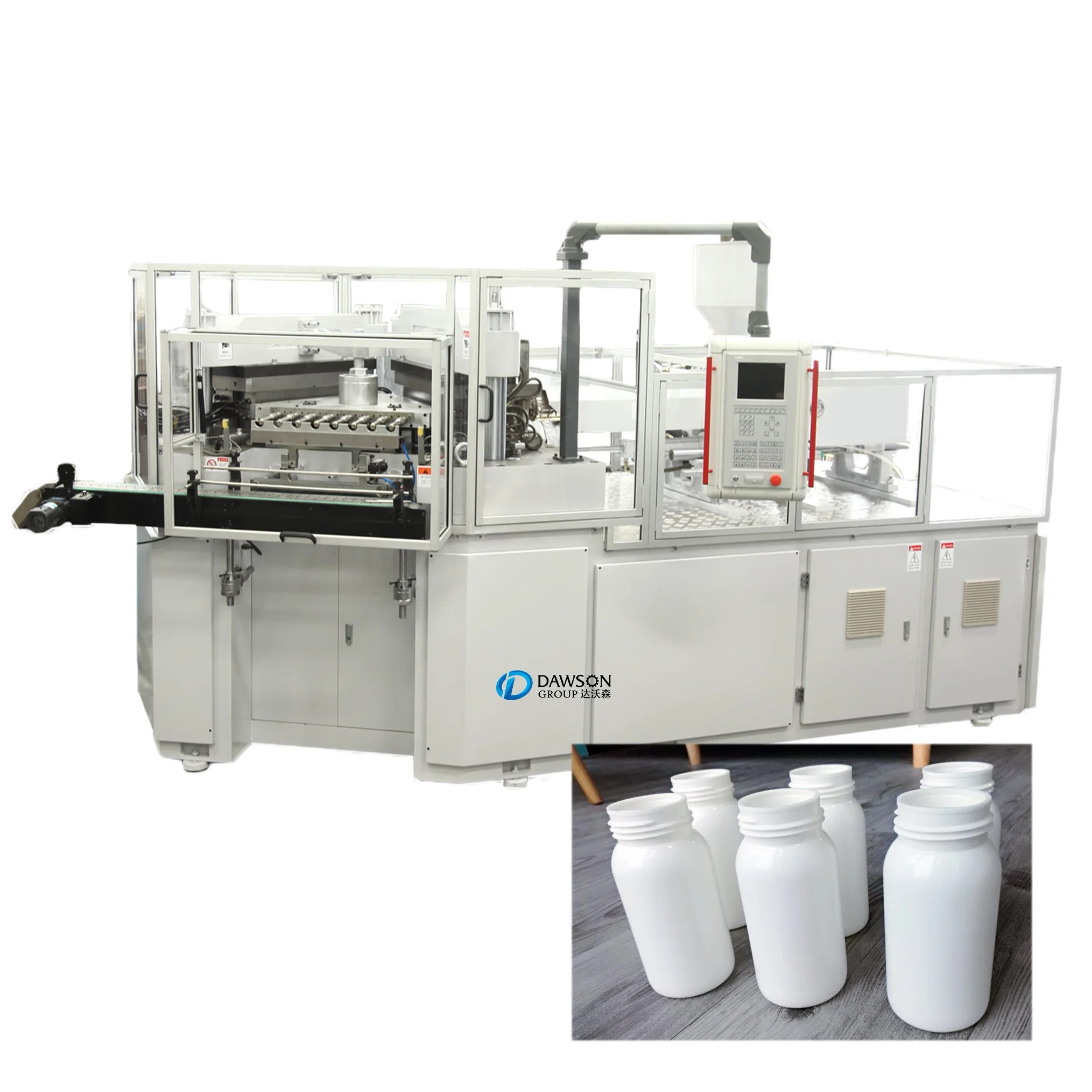 Gute Qualität HDPE LDPE Plastikflasche Preis Maschine für die Herstellung 1L Flasche kleine Medikamente dicke Flaschen Injektionsblasmaschine