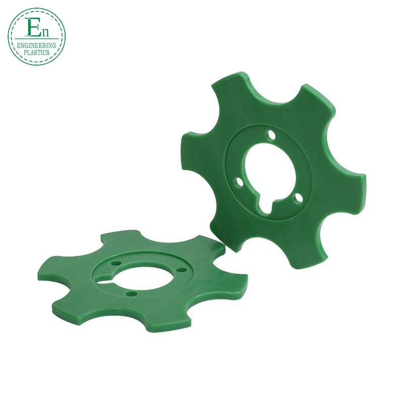 CNC Machined Plastic Nylon Star Wheel