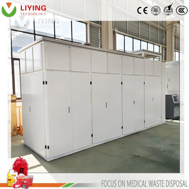 60kg/H Non-Pollution Hospital Medicla Garbage Microwave Disposal Equipment Biomedical Refuse Sterilizer