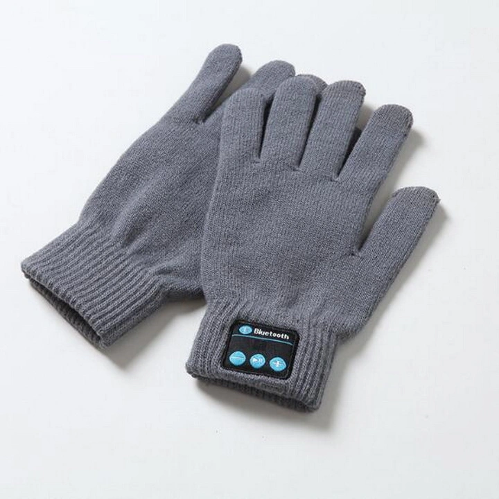 Customized New Style Knitted Bluetooth Gloves