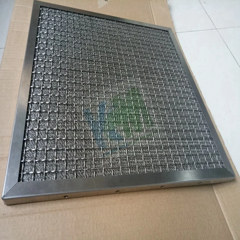 High Temperature Resistance Air Filter for Boiler and Heat Proceeding with 304 Frame + 304 Stainless Steel Mesh