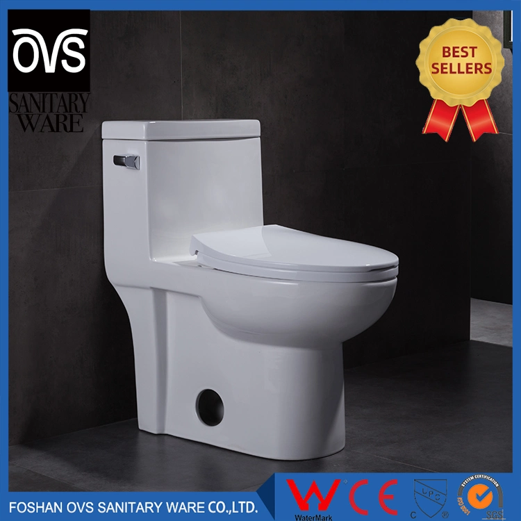 Sanitarios Inodoro baño Cupc occidental moderno Elongat certificado de una pieza de cerámica de wc wc cuarto de baño WC Baño Habitación descuento