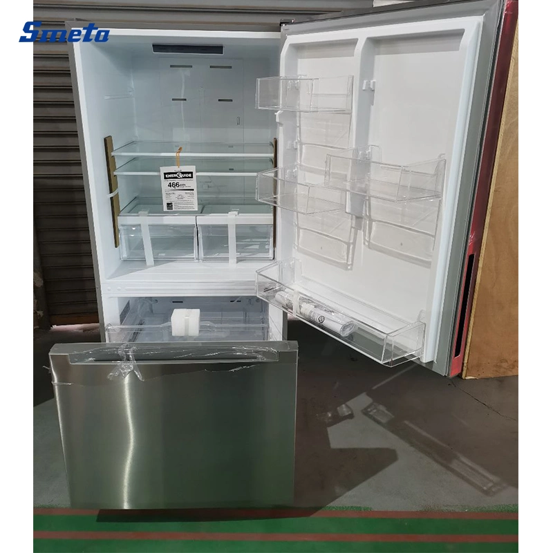 High Quality North America Bottom Freezer 528L 18.7cuft Home Refrigerator