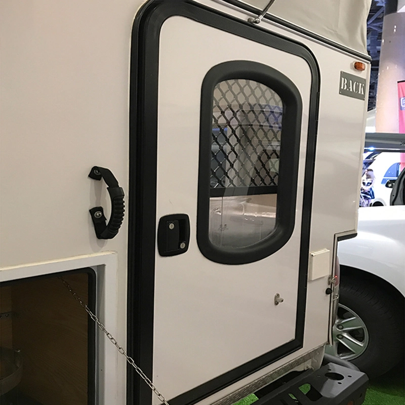 Simple Teardrop Trailer Accessories Door with Acrylic Window