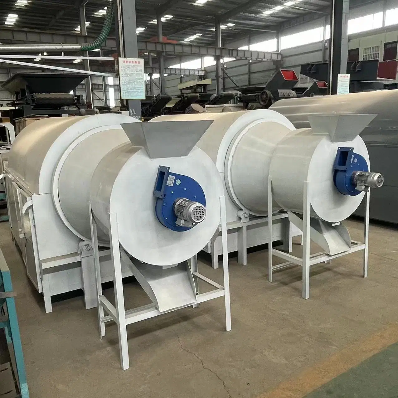 Industrial Rotary Drum Dryer for Wood Saw Dust Sand Corn Rice Grain Dryer Machine