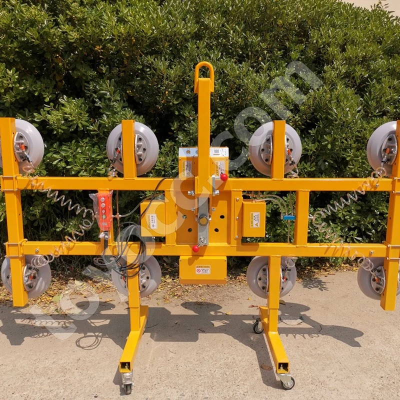 Jumbo Glass Lifting Device with Battery Control Working Capacity of 1.2ton CE Certificate