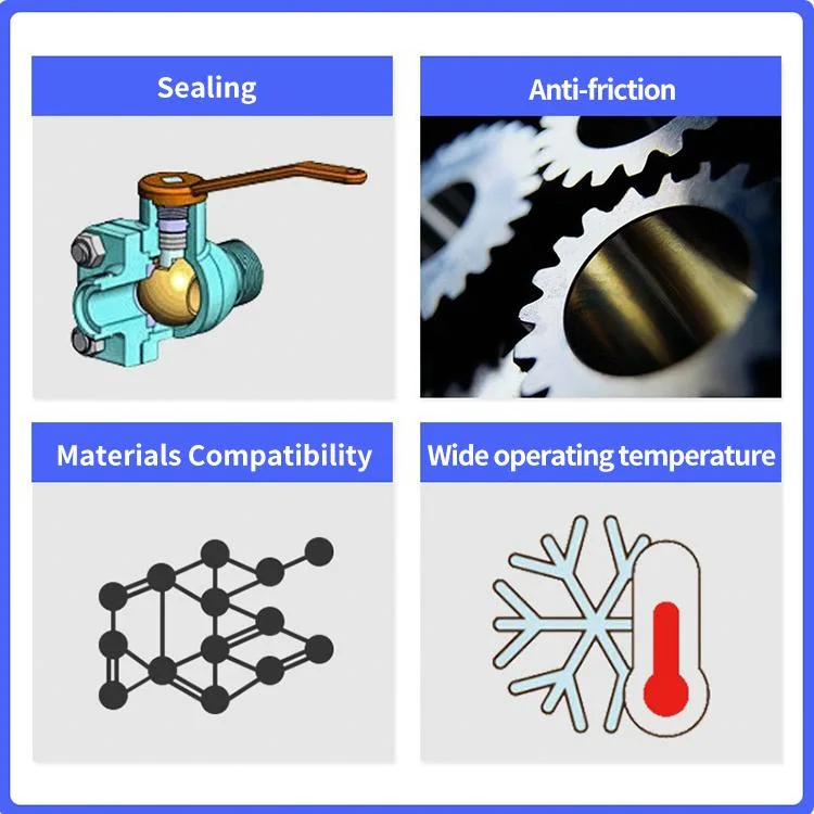 Hochtemperatur- und langlebige Schmieröl Perfluorpolyether-Schmieröl Pfpe