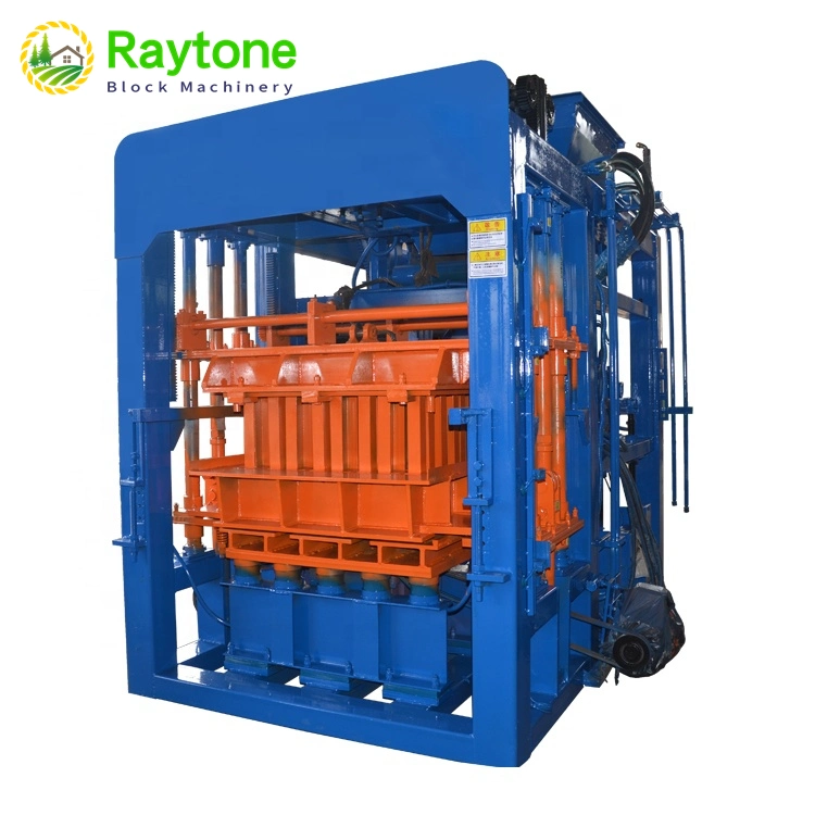 China Qt6-15 Automatic Cement Brick Making Machine Concrete Block Machine