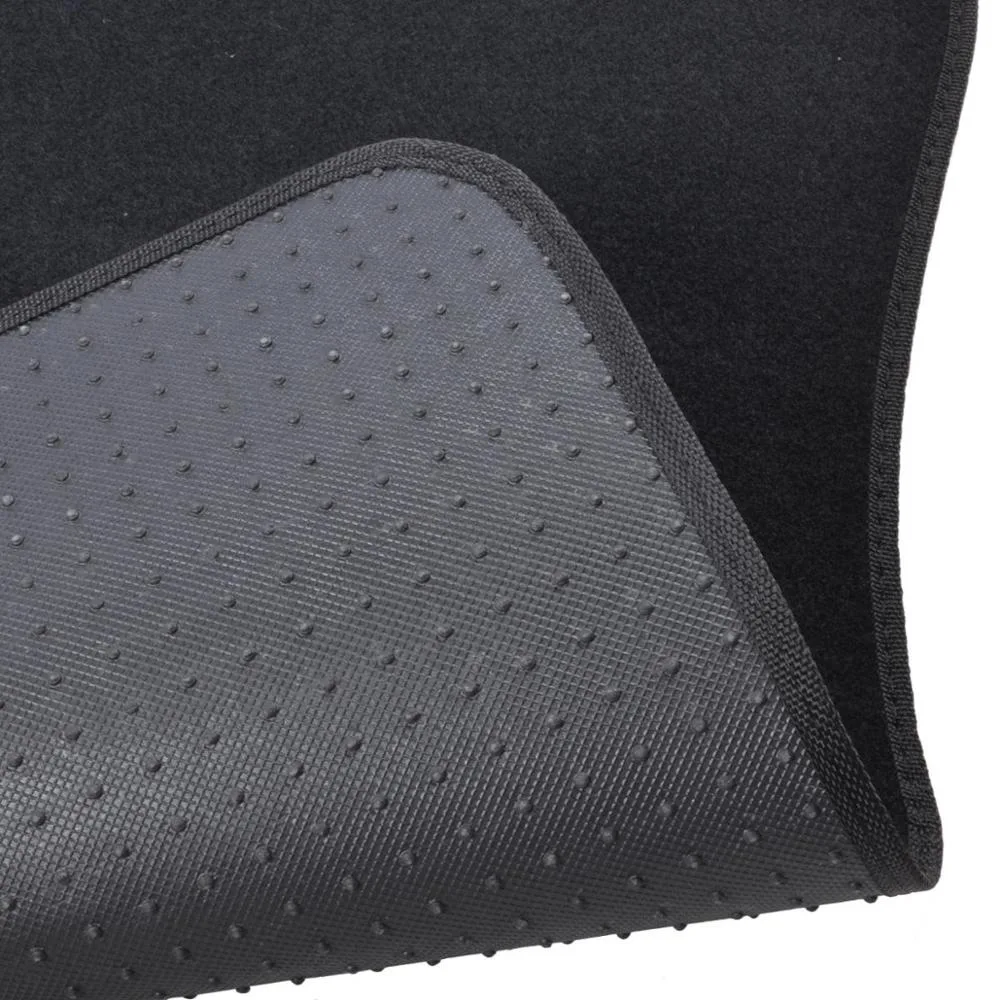 Non Skid 4 Piece Carpet-Floor-Mats Set for Car -PVC Back, All-Weather Protection for Sedan, Suvs All Vehicles