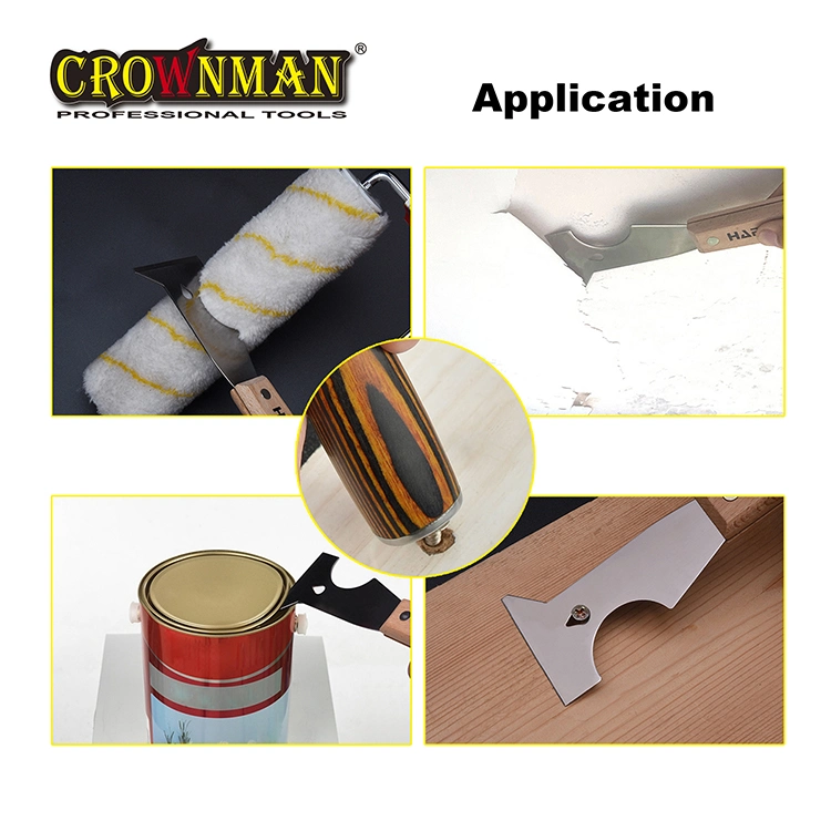 Crownman 6 In1 Putty Knife with TPR Handle