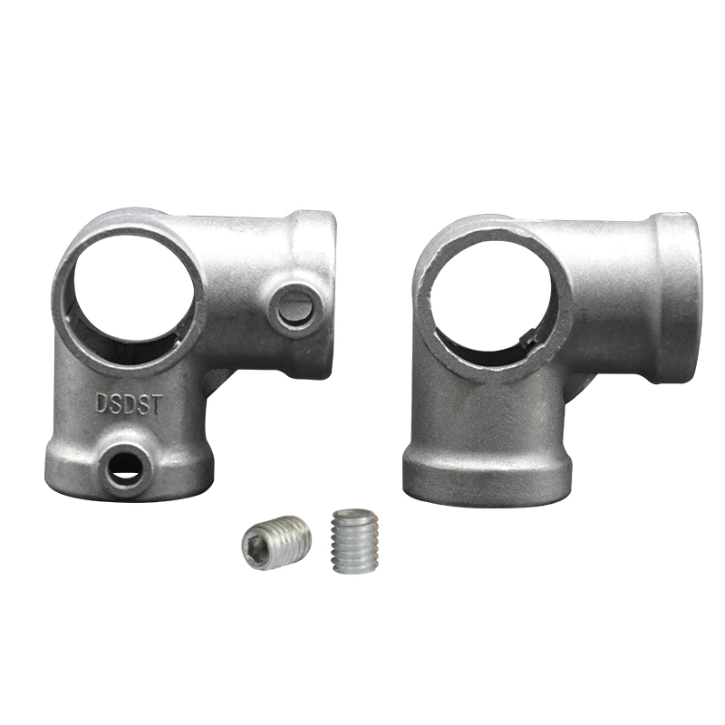 Original Factory Products Aluminum Alloy DN25 1" 33.7mm Diameter Pipe Clamps Key Clamps Fittings Easy Connection Clamp Fittings