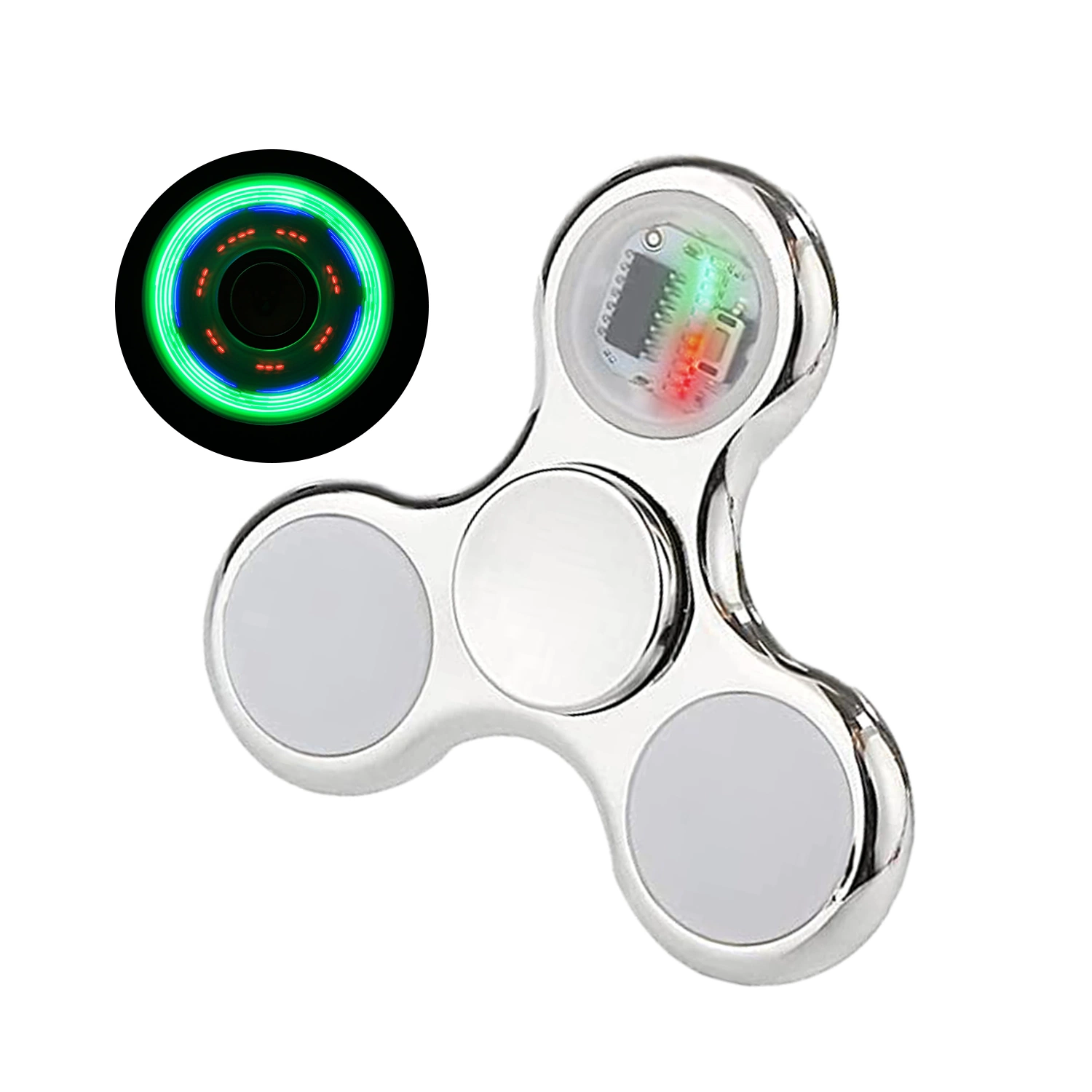 Novelty Toy Amazon Hot Light up Spinner Fidget Hand Spinner Toys