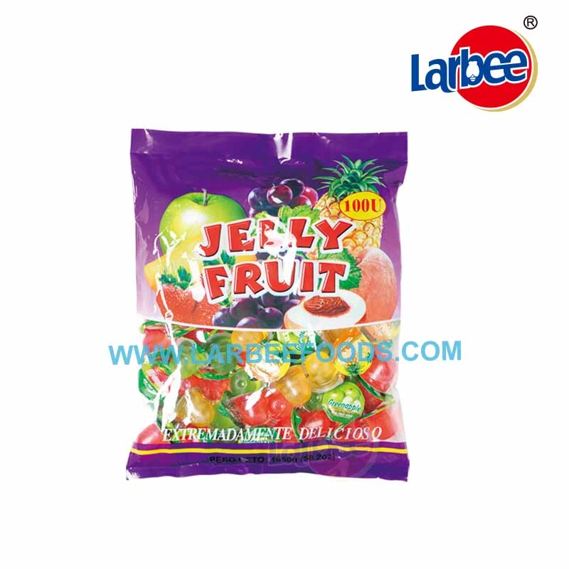 Larbee Sweet Candy Snack Food 16.5g fruta geléia em saco Para crianças