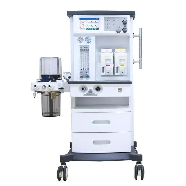 S6100d معدات طبية آلة التخدير مع جهاز تهوية حديث الولادة