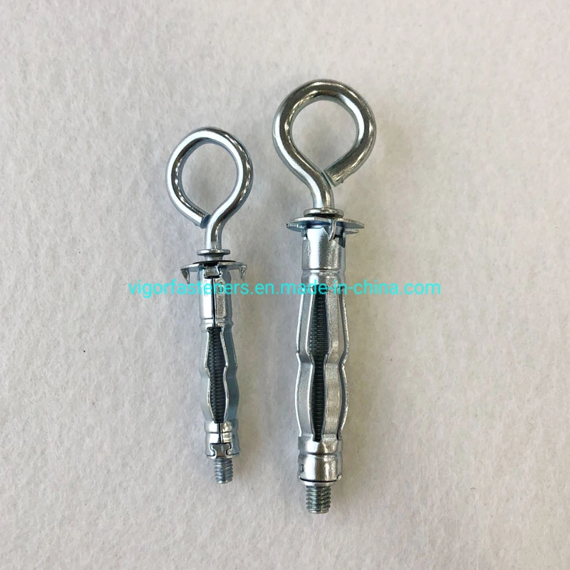 Different Types of Bolts Hollow Wall Anchor with Hook C-Type / L-Type / O-Type Fixing Bolt Anchor Expansion Anchor Molly Bolt