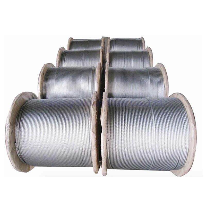 1570-1770 MPa Tensile Strength Galvanized Steel Wire Strand for Optical Fiber Cable