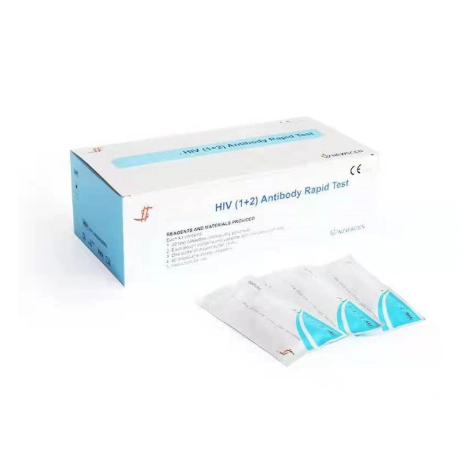 Embarazo HCG Hpylori H. Pylori Hbsag HP HCV VIH Malaria tira de drogas en orina Kit de Prueba rápida de diagnóstico de sífilis CE