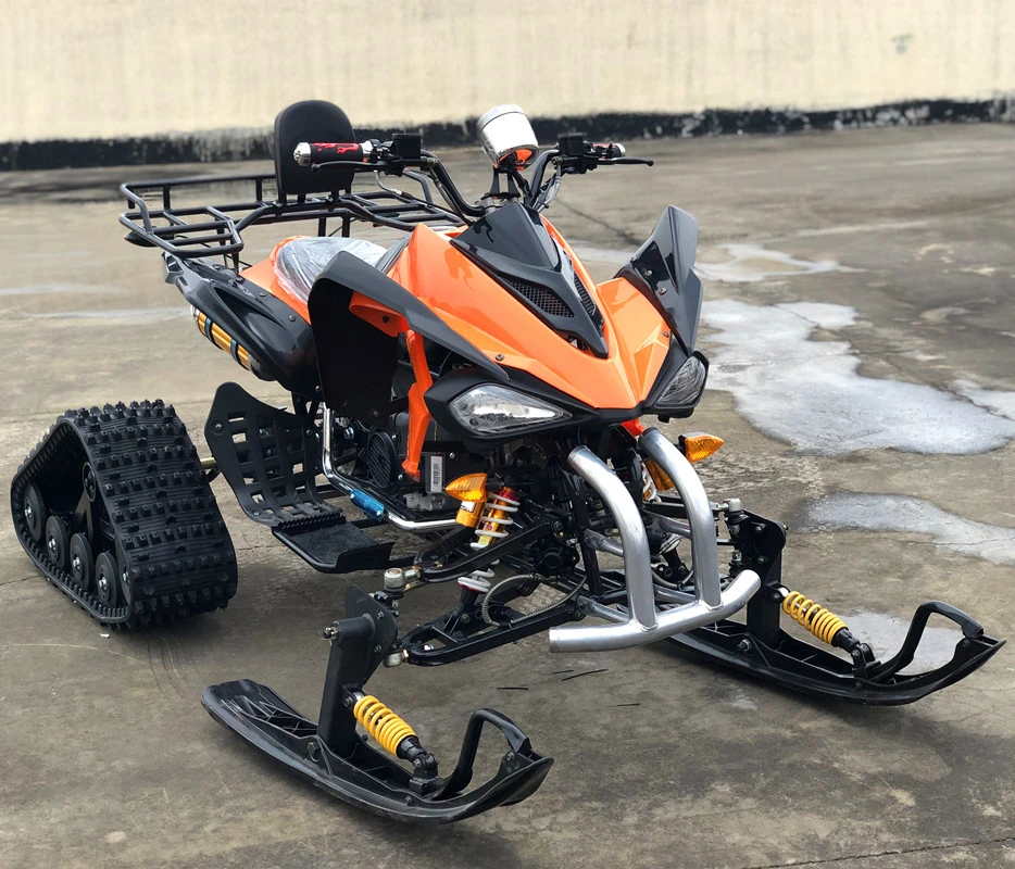 Automatic Adult Petrol Snow Scooter Chinese Snowmobile for Sale with CE Approved