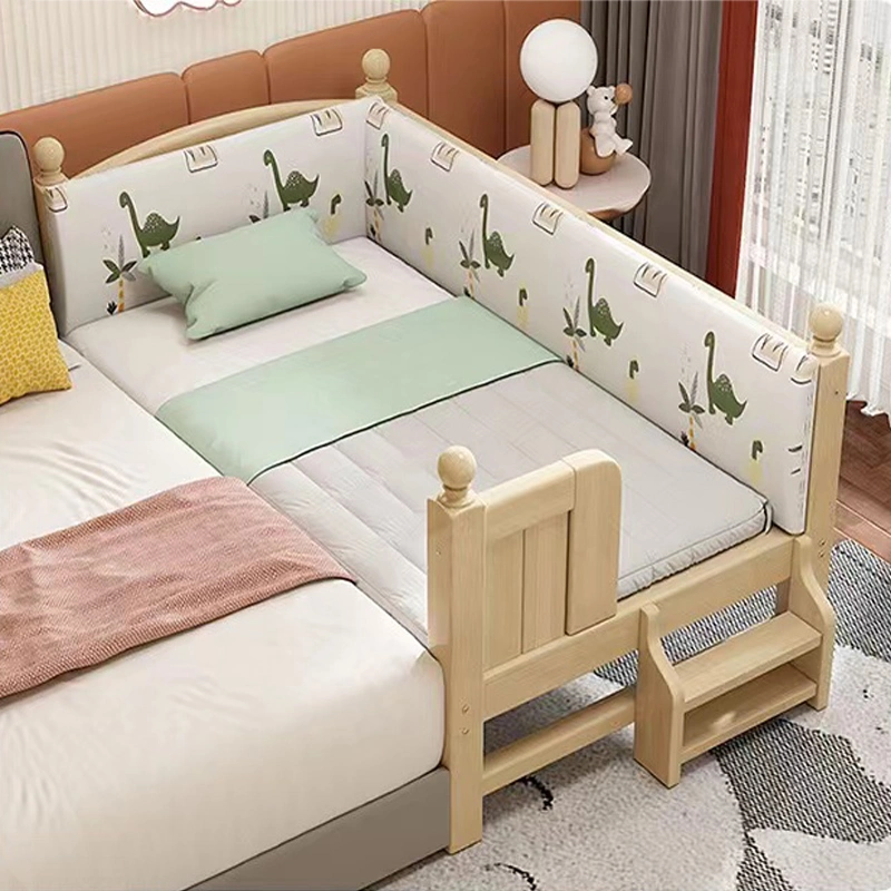 Moderne et mobilier de salle d'enfants lit bébé en bois de lit pour enfants