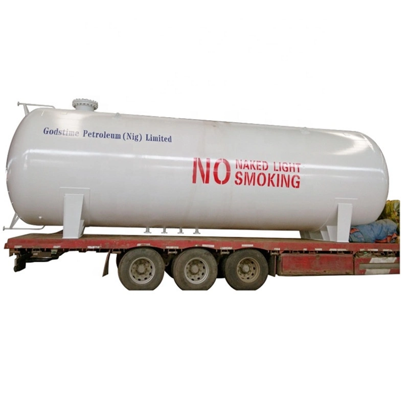 Good Quality ASME 50m3 60m3 High Pressure Methane 100000 Liter 100cbm Gas Tank Nigeria 100000L LPG Storage Tank 50 30 Mt Liquid Propane Tank for Sale