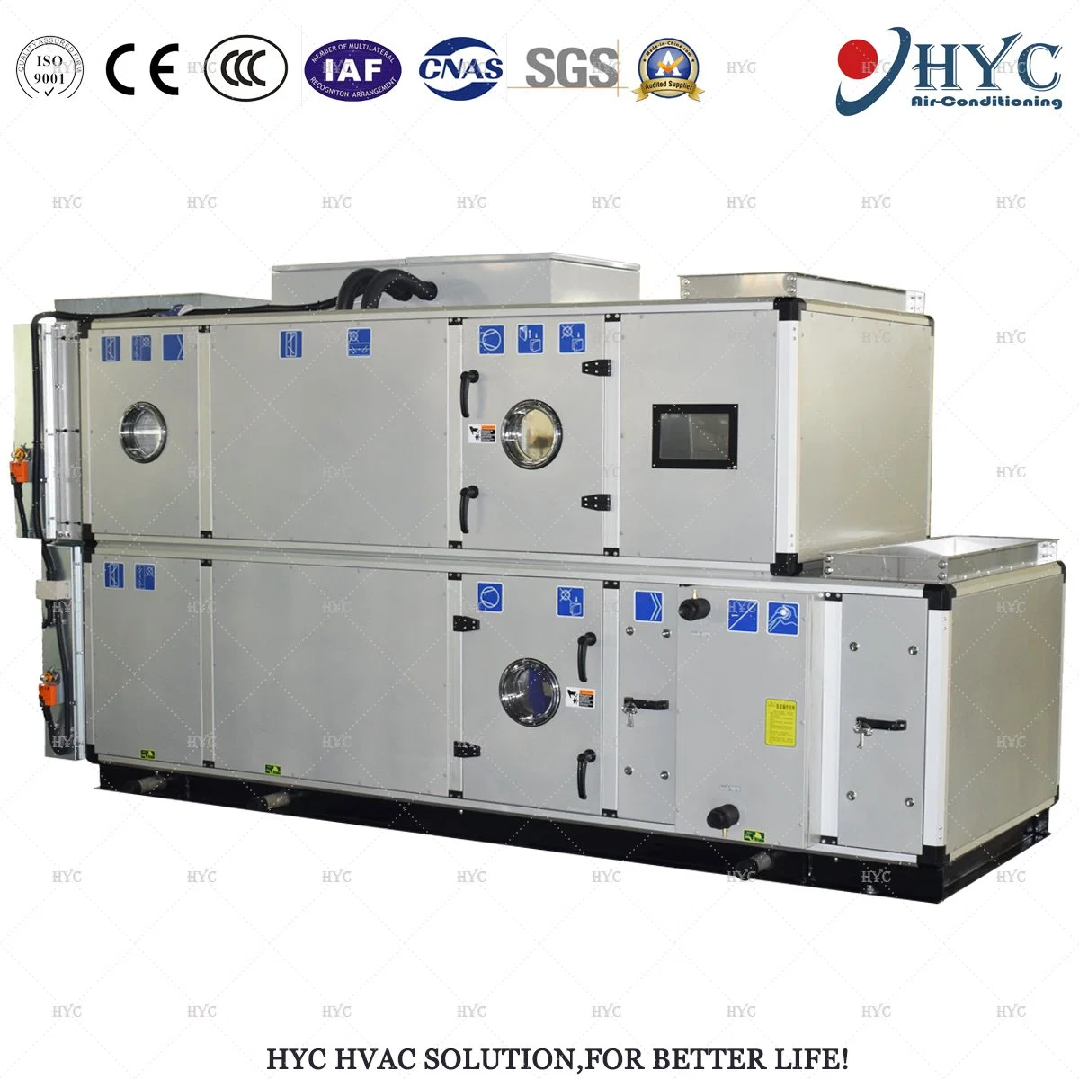 Large Commercial Ventilation Modular Air Handling Unit HVAC Air Conditioner