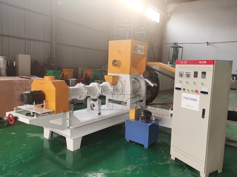 1-1.2t/H Fish Feed Manufacturing Machinery Floating Fish Pellet Production Line