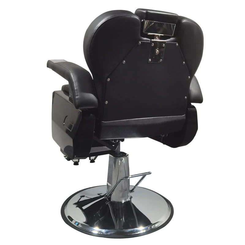 Heavy-Duty Black Customized High Quality Furniture Salon Beauty Barber Chair for Barber Shop