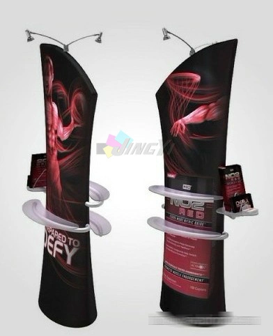 Custom Printing Stretch Fabric Tradeshow Booth pop Up Display Stand