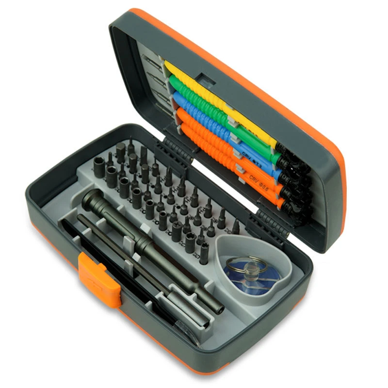 Chave de fenda de precisão definida 45 em 1 parafuso Torx Phillips com fenda magnética Bits Kits de DRAM em bits Torx chaves magnéticas de lidar com ferramentas manuais de reparação de Telefone