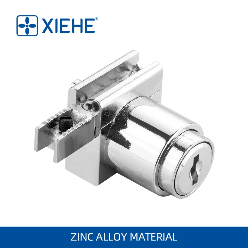 High quality/High cost performance Zinc Alloy Sliding Glass Lock for Jewellery Display Cabinet Sliding Door