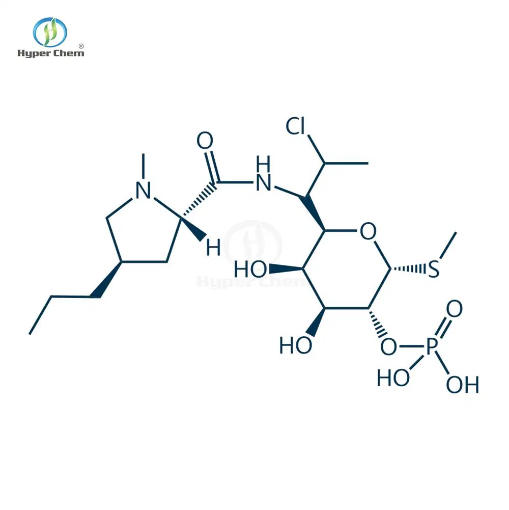 API de antibióticos de fosfato de clindamicina USP/EP/CP/BP con el mejor precio, el CAS 24729-96-2