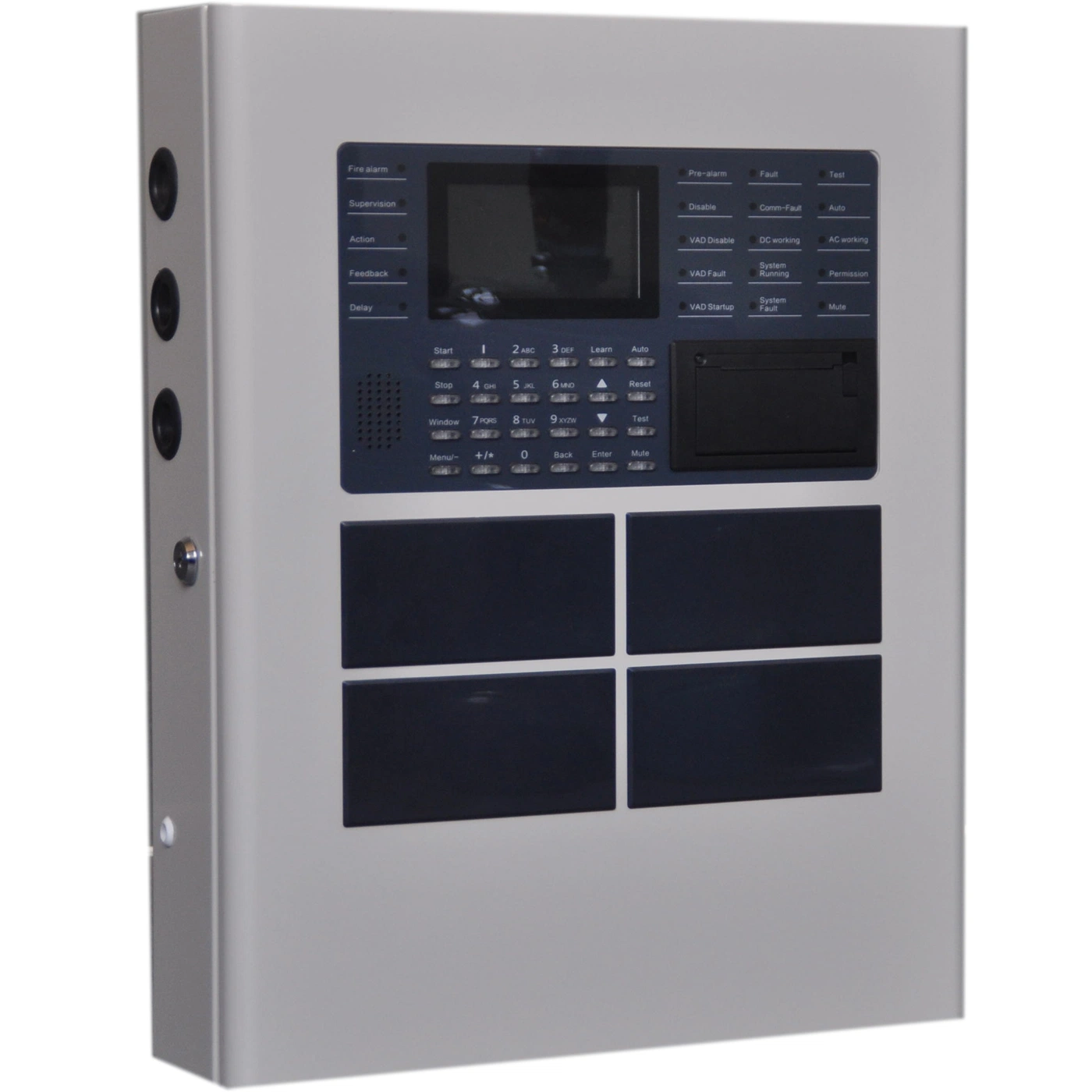 Electronic Code Smoke Alarm System Addressable Fire Alarm Control Panel
