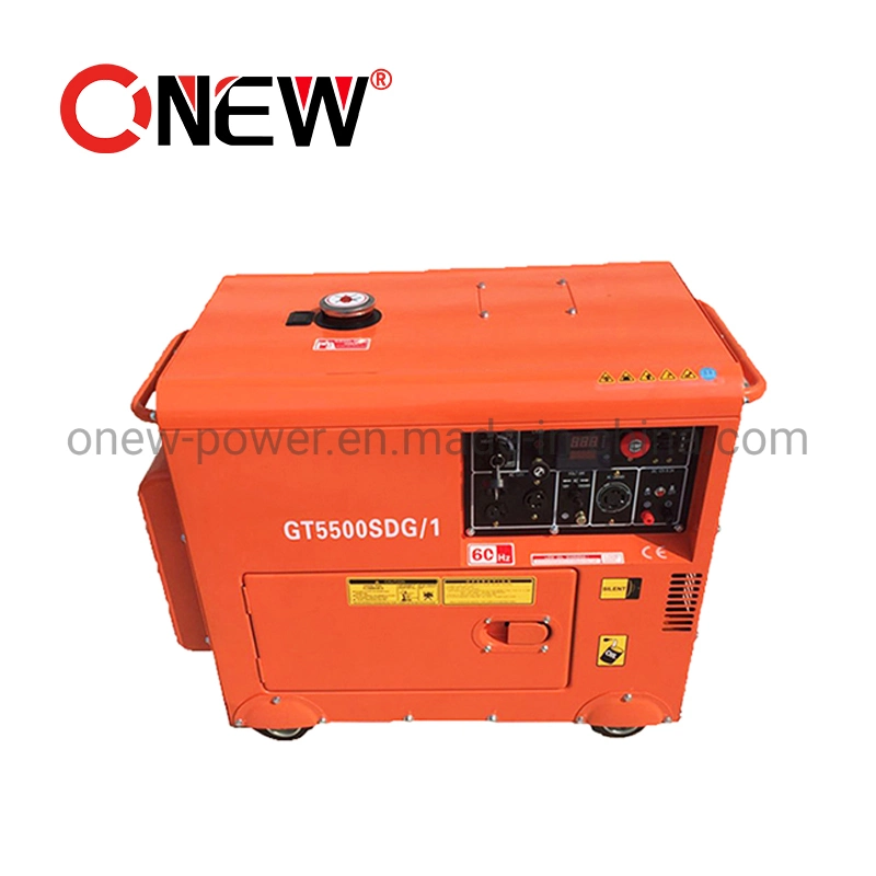 6.5 Kw 6.5kw Soundproof Super Silent Diesel Petrol Generator Price List