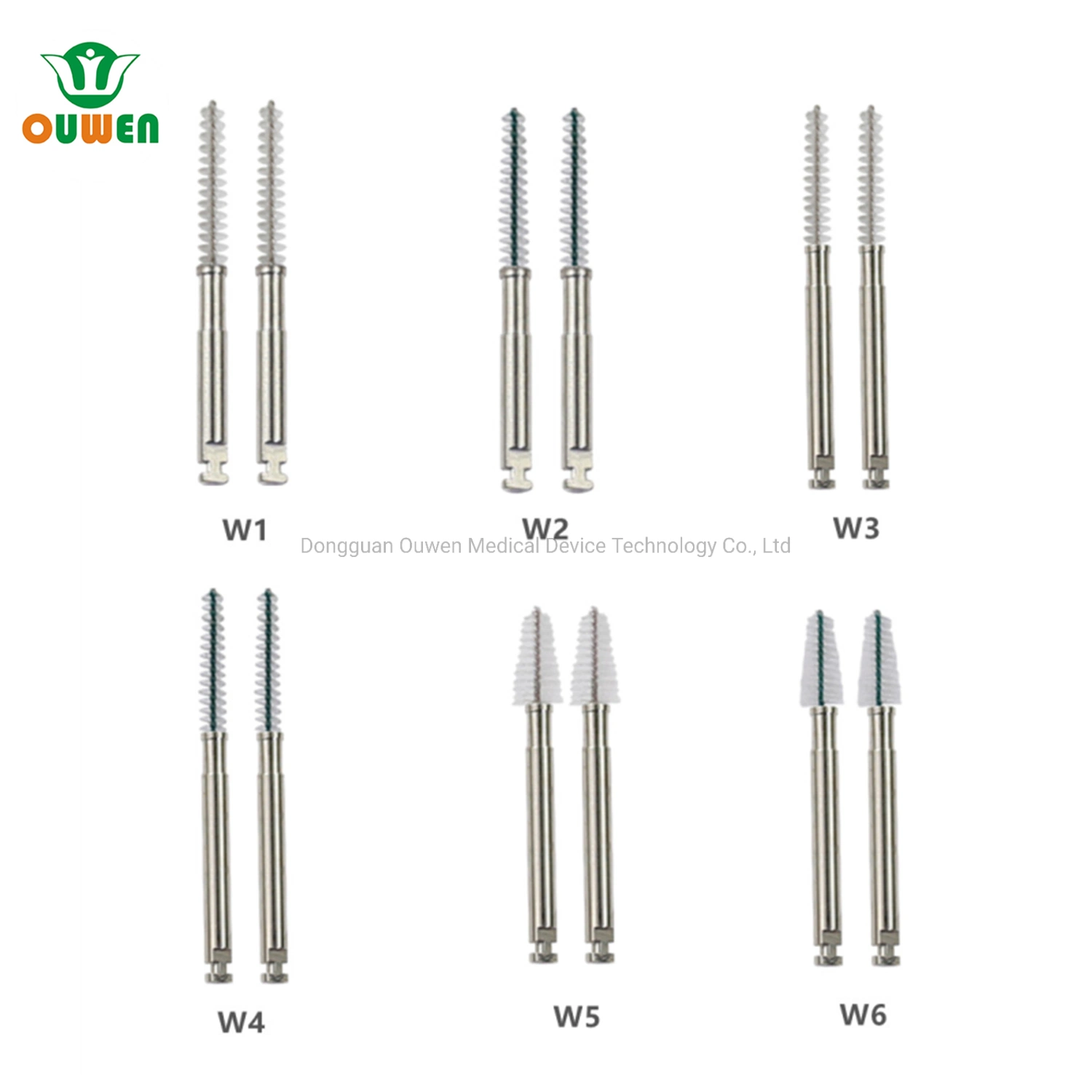 ISO13485 Dental Equipment Root Canal Cleaning Brush