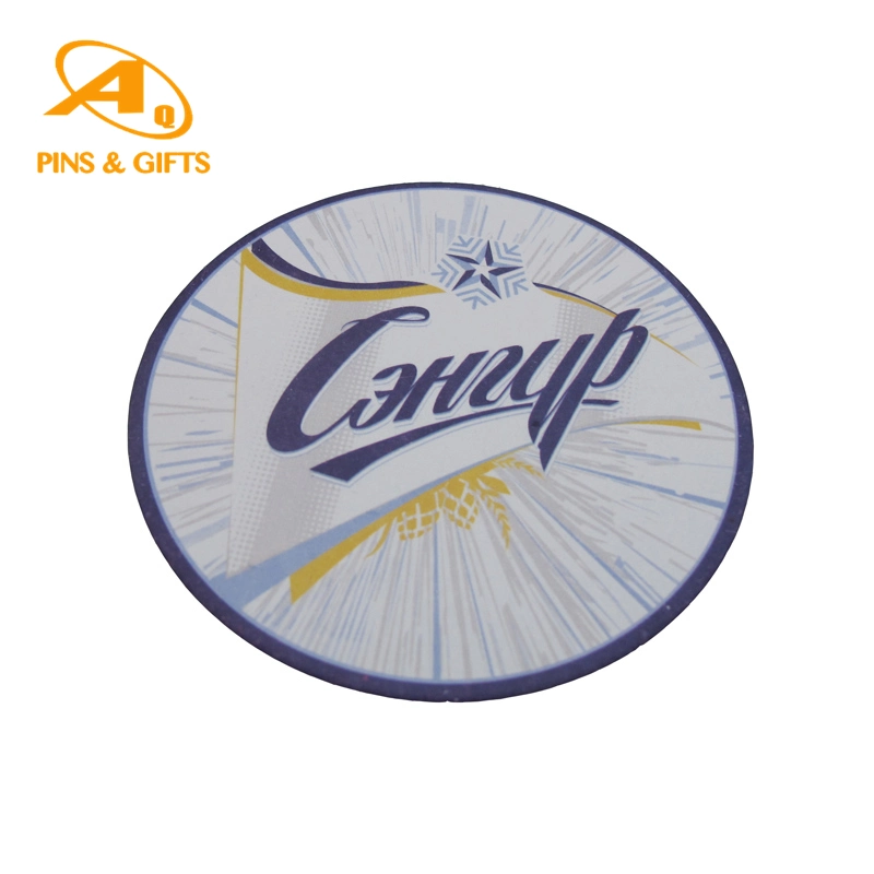 Wholesale/Supplier Custom Printed Round Cheap Absorbent Drink Cup Placemat Soft Plastic Logo Waterproof Cellphone Bag Cardboard Paper Coaster Tablemat
