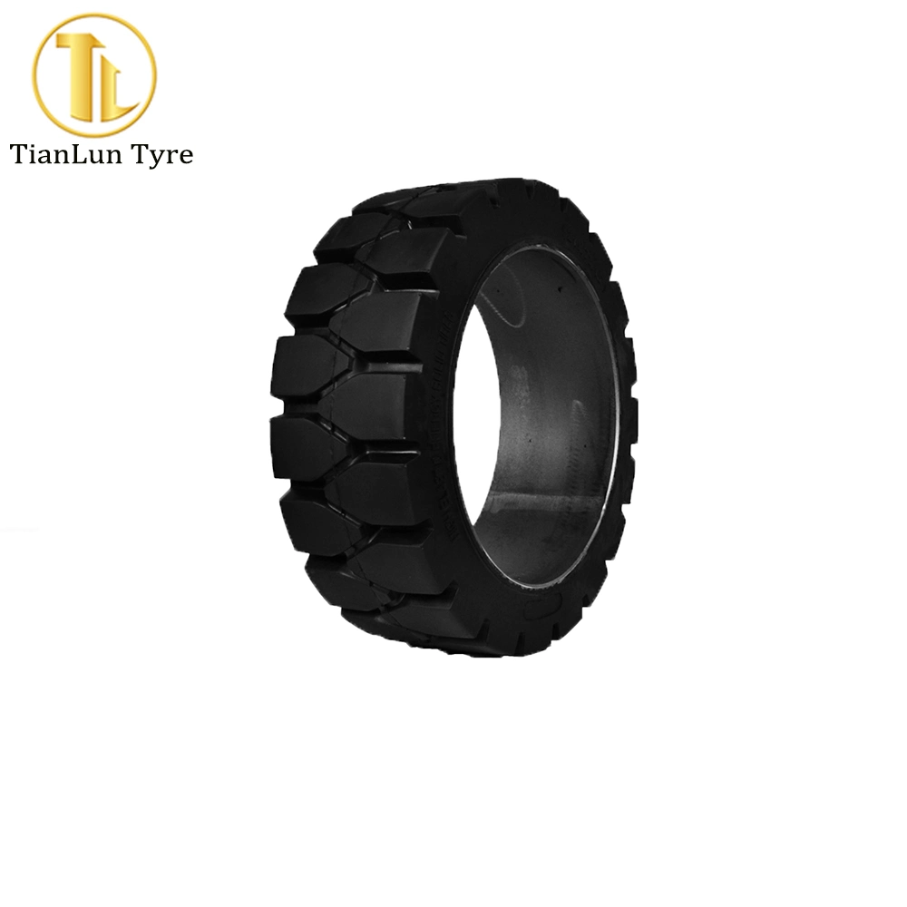 406.4*152.4*266.7 Press on Solid Cushion Tyres with Best Price High quality/High cost performance  for Electric Forklifts Use