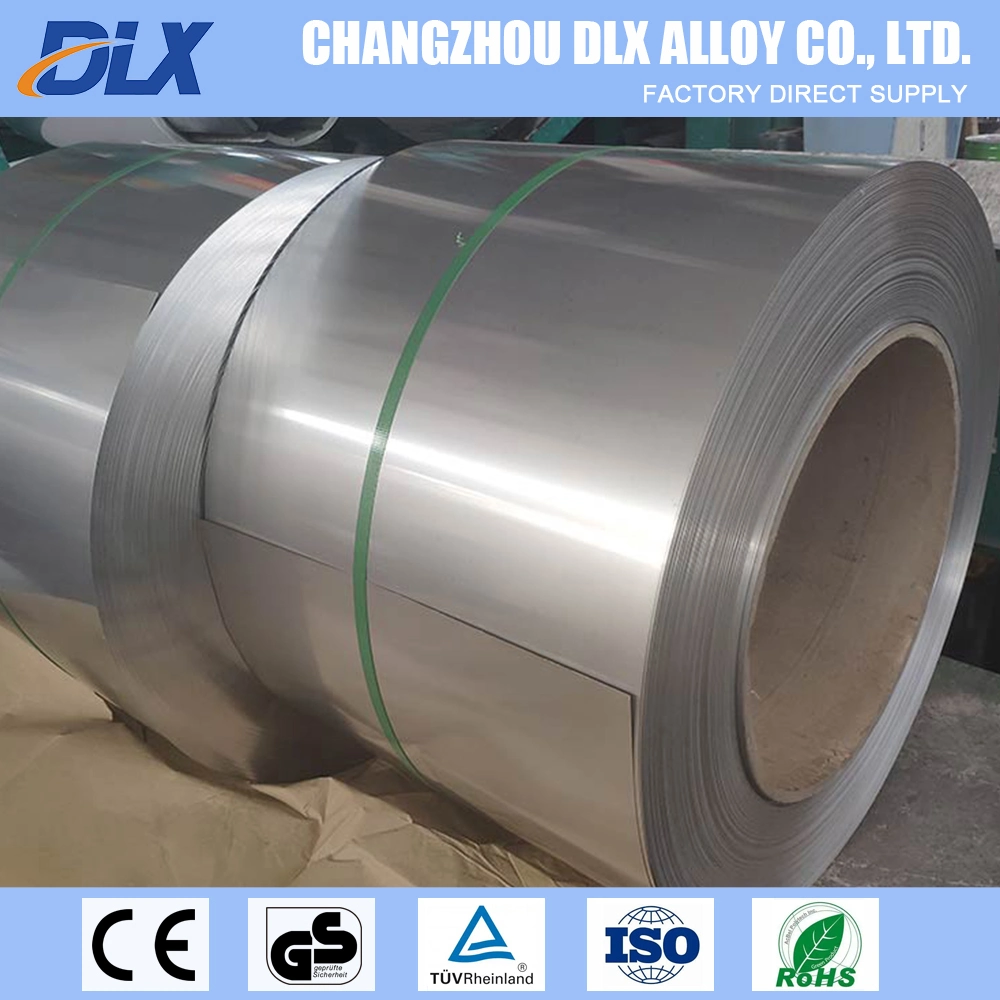 0.03mm 0.08mm Thickness High Purity 99.99% Pure Zinc Foil ASTM A653 G90 High Strength Sheet Zinc Strip