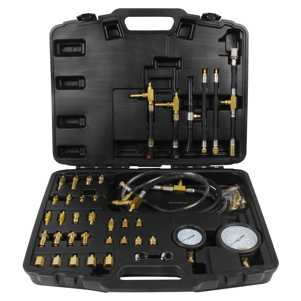 Viktec Master Automotive Tool Kit 41PCS Engine Fuel Injection Pressure Test Gauge Set