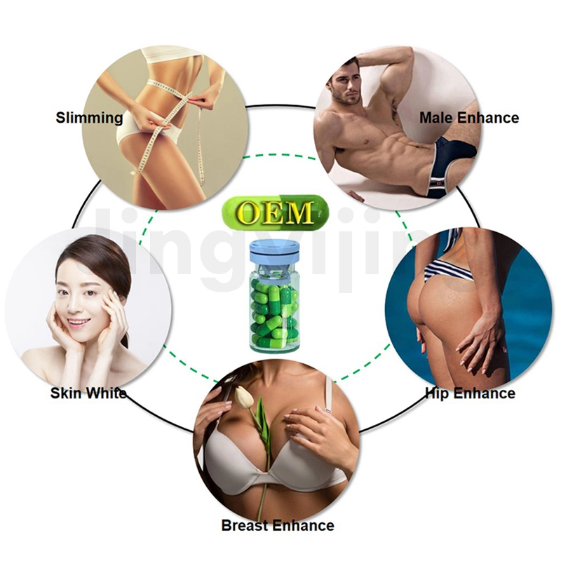 OEM Health 7 Days Fat Burn Strongest Slimming Pills Weight Loss Capsules with Ginseng Powder Ganoderma Herbal Extracts