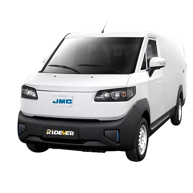 Ridever 2023 Mini EV Van Fashion and Practical Style Jmc E New Energy Car Electric Van 2 Seater Cargo Box EV Van for Sale