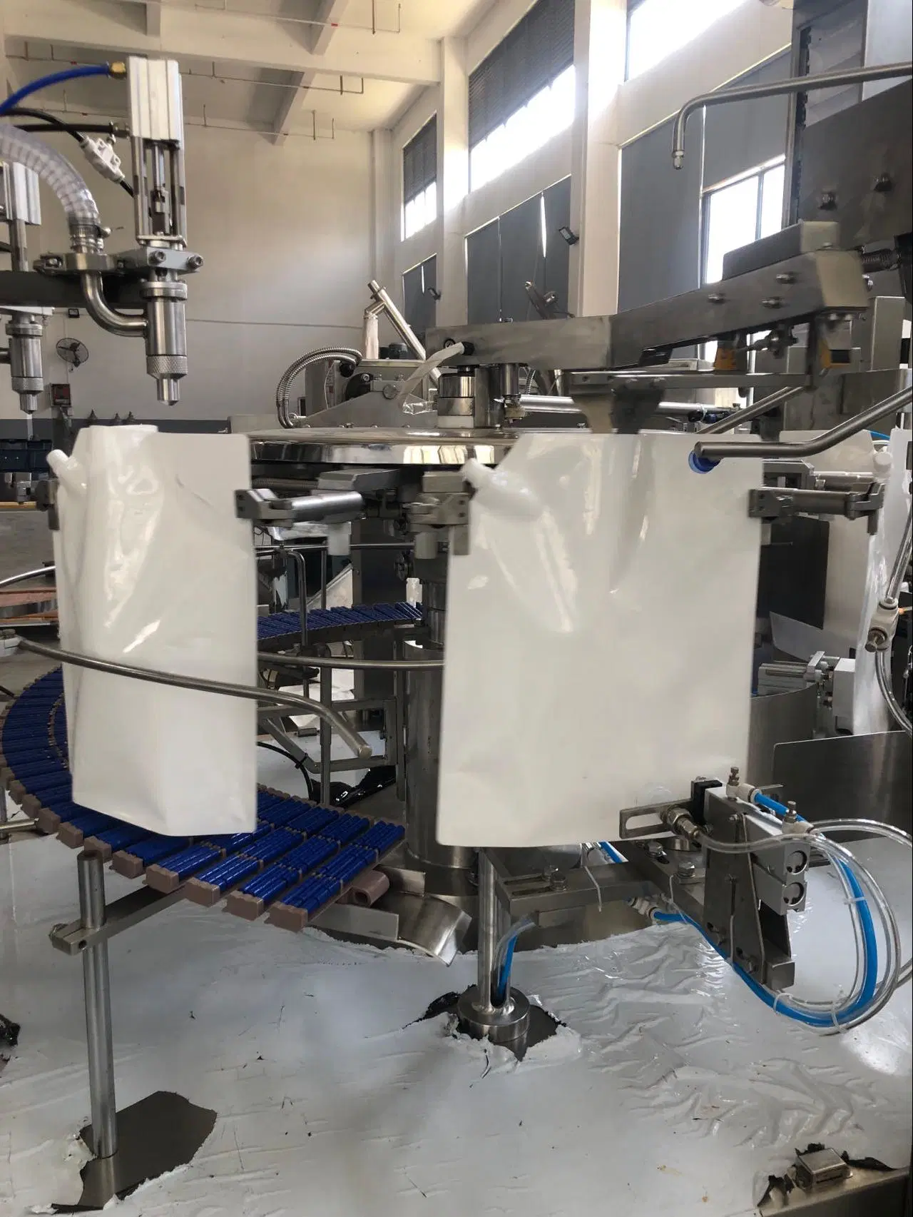 MW8-2030yt Liquid Paste Body Premade Pouch Packing Machine/Detergent Honey Mayonnaise Packing Machine