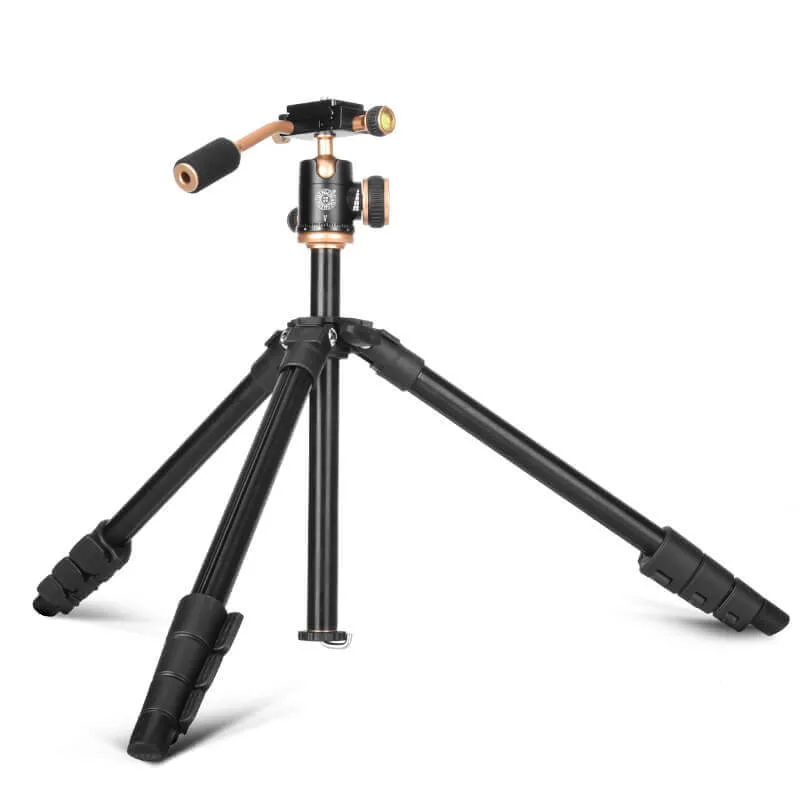 Lightweight Aluminum Travel Selfie Stick Tripod for Camera with 360-Degree Ball Head